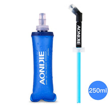 Load image into Gallery viewer, AONIJIE SD09 SD10 250ml 500ml Soft Flask Folding Collapsible Water Bottle TPU Free For Running Hydration Pack Waist Bag Vest
