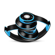 Load image into Gallery viewer, Colorful Stereo Audio Mp3 Bluetooth Headset Wireless Headphones Earphone Support SD Card with Mic Play 20 Hours
