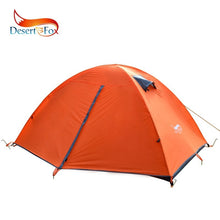 Load image into Gallery viewer, Desert Backpacking Tent 2 Person Double Layer Camping Tents 4 Seasons Waterproof Breathable Lightweight Portable Travel Tent
