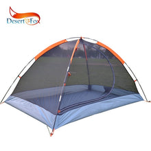 Load image into Gallery viewer, Desert Backpacking Tent 2 Person Double Layer Camping Tents 4 Seasons Waterproof Breathable Lightweight Portable Travel Tent
