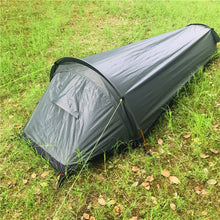 Load image into Gallery viewer, Backpacking Tent Outdoor Camping Sleeping Bag Tent Outdoor Mat Lightweight Single Person Tent for Camping
