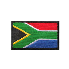 Load image into Gallery viewer, Flag Badge Hook and Loop Embroidered Army Military Tactical Hook Patches Portugal Flags Cloth Stickers Shoulder Applieque DIY
