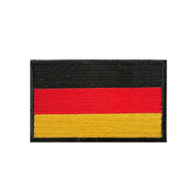Load image into Gallery viewer, Flag Badge Hook and Loop Embroidered Army Military Tactical Hook Patches Portugal Flags Cloth Stickers Shoulder Applieque DIY
