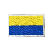 Load image into Gallery viewer, Flag Badge Hook and Loop Embroidered Army Military Tactical Hook Patches Portugal Flags Cloth Stickers Shoulder Applieque DIY
