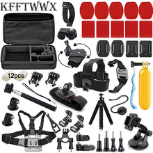 Load image into Gallery viewer, KFFTWWX Accessories Kit for Gopro Hero 11 10 9 8 7 6 5 4 3 Black Max Go Pro Session YI 4K SJCAM EKEN Osmo AKASO APEMAN Accessory
