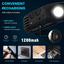 Load image into Gallery viewer, Sensor Headlamp COB LED Head Lamp Flashlight USB Rechargeable Head Torch 5 Lighting Modes Head Light with Built-in Battery
