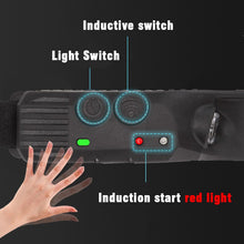 Load image into Gallery viewer, Sensor Headlamp COB LED Head Lamp Flashlight USB Rechargeable Head Torch 5 Lighting Modes Head Light with Built-in Battery

