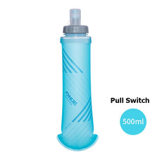 Load image into Gallery viewer, AONIJIE SD09 SD10 250ml 500ml Soft Flask Folding Collapsible Water Bottle TPU Free For Running Hydration Pack Waist Bag Vest
