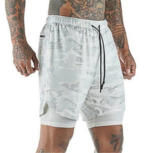 Load image into Gallery viewer, Sport Shorts Men Sportswear Double-deck Running Shorts 2 In 1 Beach Bottoms Summer Gym Fitness Training Jogging Short Pants
