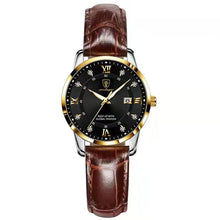 Load image into Gallery viewer, Women Watches Luxury Fashion Ladies Quartz Watch Waterproof Luminous Date Stainless Stain Wristwatch
