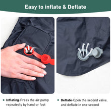 Load image into Gallery viewer, Outdoor Sleeping Pad Camping Inflatable Mattress Built-in Pump Ultralight Air Cushion Travel Mat With Headrest For Travel Hiking
