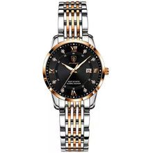 Load image into Gallery viewer, Women Watches Luxury Fashion Ladies Quartz Watch Waterproof Luminous Date Stainless Stain Wristwatch
