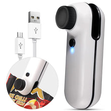 Load image into Gallery viewer, Mini Bag Sealer 2 in 1 USB Rechargeable Heat Sealer and Cutter Mini Chip Bag Sealer Heat Seal with Soft Magnetic Kitchen Tools
