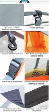 Load image into Gallery viewer, Hewolf 1595 Outdoor Double Layer Ultralight Aluminum Pole Waterproof Windproof Camping Tent 2.51KG Beach Barraca
